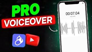 Record & Edit PROFESSIONAL YouTube VOICEOVER in MOBILE - Full Guide