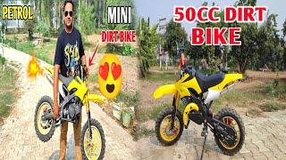 Mini Powerfull Dirt Bike Unboxing & testing |  Mini Dirt Bike 50CC | Mini Dirt Bike Price in India