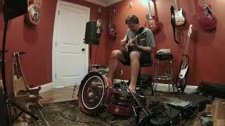 Swampy Slide Blues with foot percussion