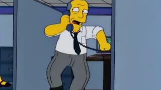 Quiere que baile? pero no podra verme - Viejo Gil - Los Simpson Latino HD