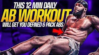 This 12-Min Daily Ab Workout Will Get You Defined 6 Pack Abs in 2024!!