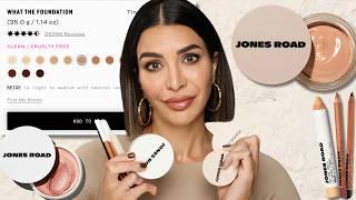 Testing the MOST POLARIZING Beauty Brand EVER! | Jones Road Beauty