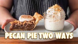 The Easiest Pecan Pie Ever (2 Ways)