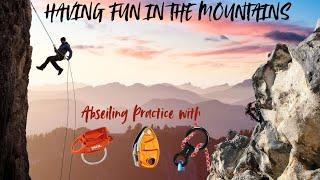 Having Fun in The Mountains: Abseiling Training with Vienna Alpine Club