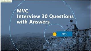 MVC  Interview Questions with Answers