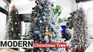 Modern Christmas Tree Decorating EASY!!!