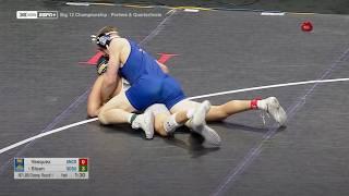 197lbs Tanner Sloan (South Dakota State) vs Xavier Vasquez (Northern Colorado)