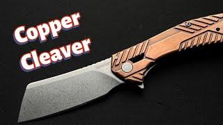 Kershaw Copper Static Cleaver Knife Review