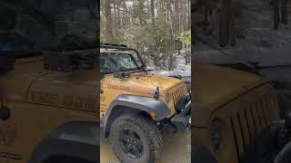 2014 Jeep jk dune clear coat color  #backroads #jeeplife