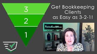 Get Bookkeeping Clients Using the 3-2-1 Method