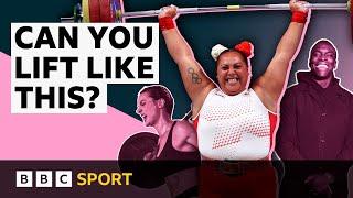 Could you lift as much as Team GB's Emily Campbell? | Paris 2024 Olympics | BBC Sport