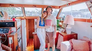 Tiny Home Living: Our Houseboat Costs Under $1k a Month