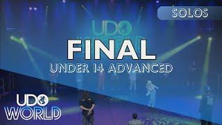 Solos | Under 14 Advanced Final | UDO World Championships 2024