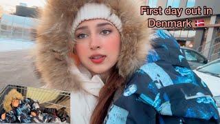 First day out in Denmark ð    ©ð    ° | grocery shopping | Pakistani girl Vlog | Life in Denmark