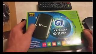 Новинка! Обзор ресивера GI HD Slim 2 plus