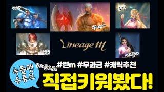 [리니지m 늑돌맨] 무과금 직접 키워봤습니다! 캐릭추천 [리니지m 天堂M LineageM]