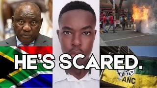 Why President Ramaphosa HAS NO SPINE