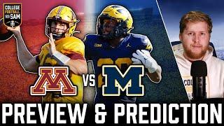 Michigan vs Minnesota Preview & Prediction 2024