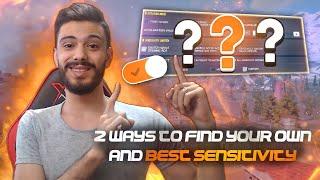 2 Ways To Find Your Own And Best Sensitivity Works For Phones And iPads | call of duty mobile #codm