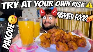 NUTRI KE PAKODE|| SOCH SMJ KR TRY KRNA|| weird food|| @LORDANSHUVLOGS123 ￼