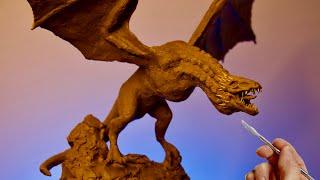 Sculpting dragon VHAGAR | Game of Thrones