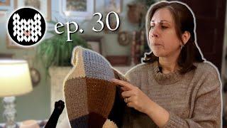 Christmas knitting before Vlogmas  Knitting Podcast - The Copycat Stitch - Ep. 30