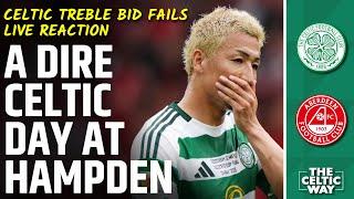 Celtic lose Scottish Cup final on penalties: LIVE reaction from Hampden as treble bid fails