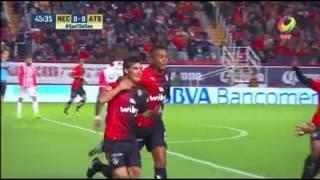 Necaxa vs Atlas 1-1,2017/LIGA MX.