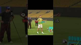 Ronaldo Gets Angry #football #ronaldo #mrbeast #cr7 #funny #soccer #shorts #futbol #messi #fyp