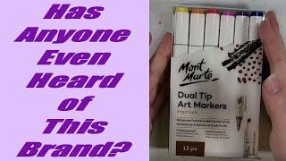 Mont Marte Alcohol Based Markers Review