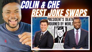 BRIT Reacts To COLIN & CHE - BEST JOKE SWAPS!