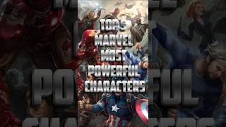 Top 5 Marvel's most powerful characters ranked! #marvelsuperheroes #marvelrivals #shorts #superhero