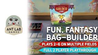 Golden Cup Board Game | Playthrough | Review