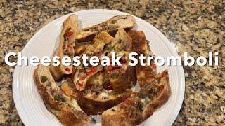 Cheesesteak Stromboli  (quick and easy)