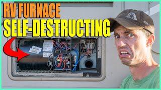 RV Furnace Repair - From Deafening Roar to Gentle Hum