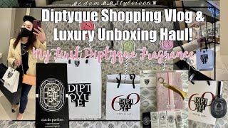 #DIPTYQUE PARIS SHOPPING VLOG & LUXURY #UNBOXING HAUL | *DIPTYQUE FRAGRANCE* #397 ℳ.ℳ 