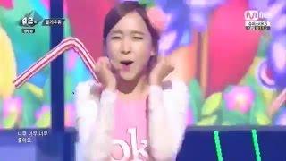 [Live] 141106 Crayon Pop Unit (Strawberry Milk) - OK @Mnet Countdown