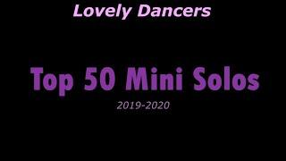 Lovely Dancers Top 50 Mini Solos (2019-2020)