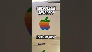 Why the Apple logo looks like this! #tech #apple #retrotech #computer #vintage