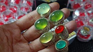 live batu akik #chalcedony #jade #gemstones #diamond #stonering #stone #crystal #jewellery