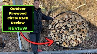 Outdoor Firewood Circle Rack Review