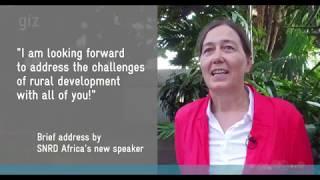 SNRD Africa's New Speaker on the Upcoming Challenges