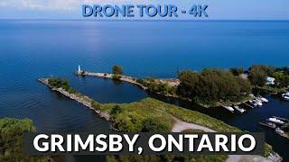  Stunning Aerial Views of Grimsby, Ontario | 4K Drone Experience! 