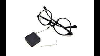 RuiWor RW4905 Anti theft Retractable cable for Glasses Retail Security Display Holder