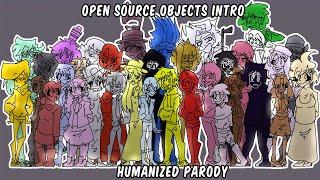 Open Source Objects intro but they're all humans (yes, even Loren)