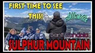 A DAY IN SULPHUR MOUNTAIN, BANFF ALBERTA |BANFF GONDOLA