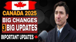 3 Big Announcements made for those going to Canada | Canada Student visa 2025 update!