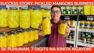 SUCCESS STORY: PICKLED MANGOES BUSINESS! 5K puhunan, 7 DIGITS NA ANG KITA NGAYON!