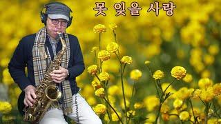 "못잊을 사랑" 정의송 알토색소폰연주 석성노