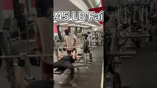 225 LB Paused Bench @ 175 LB BW